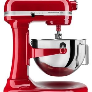 KitchenAid Pro 5 Plus 5 Quart Mixer - Empire Red